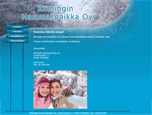 Tablet Screenshot of kiiminginhammaspaikka.fi